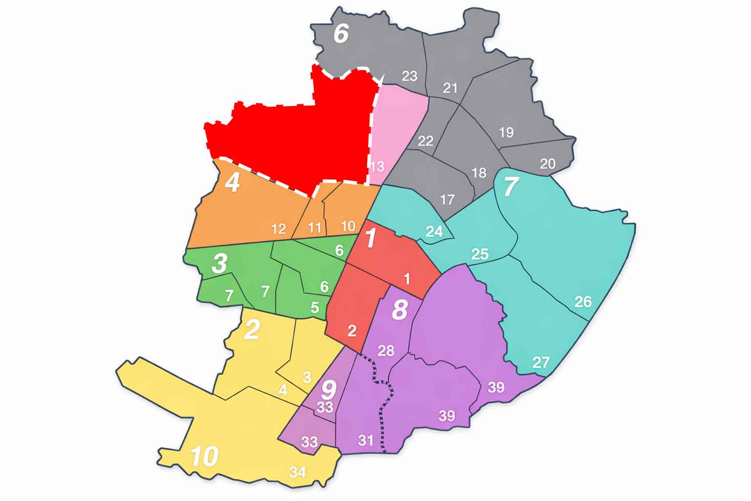 Турина районы города Lucento / Madonna di Campagna / Borgo Vittoria / Parco Dora