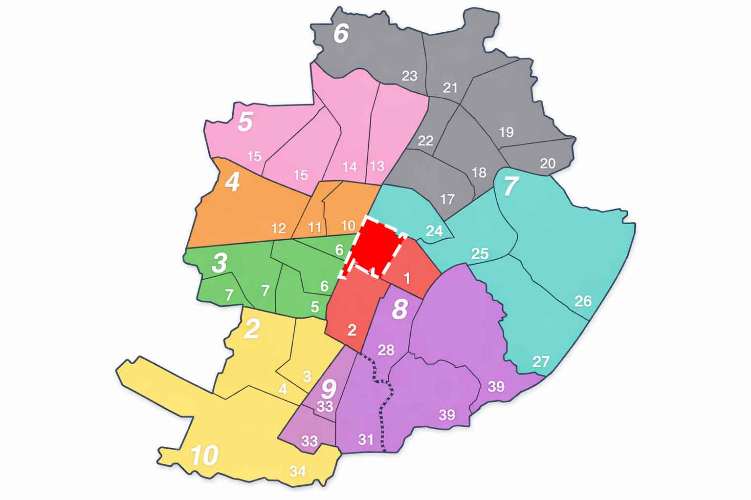 Турин районы города Quadrilatero Romano