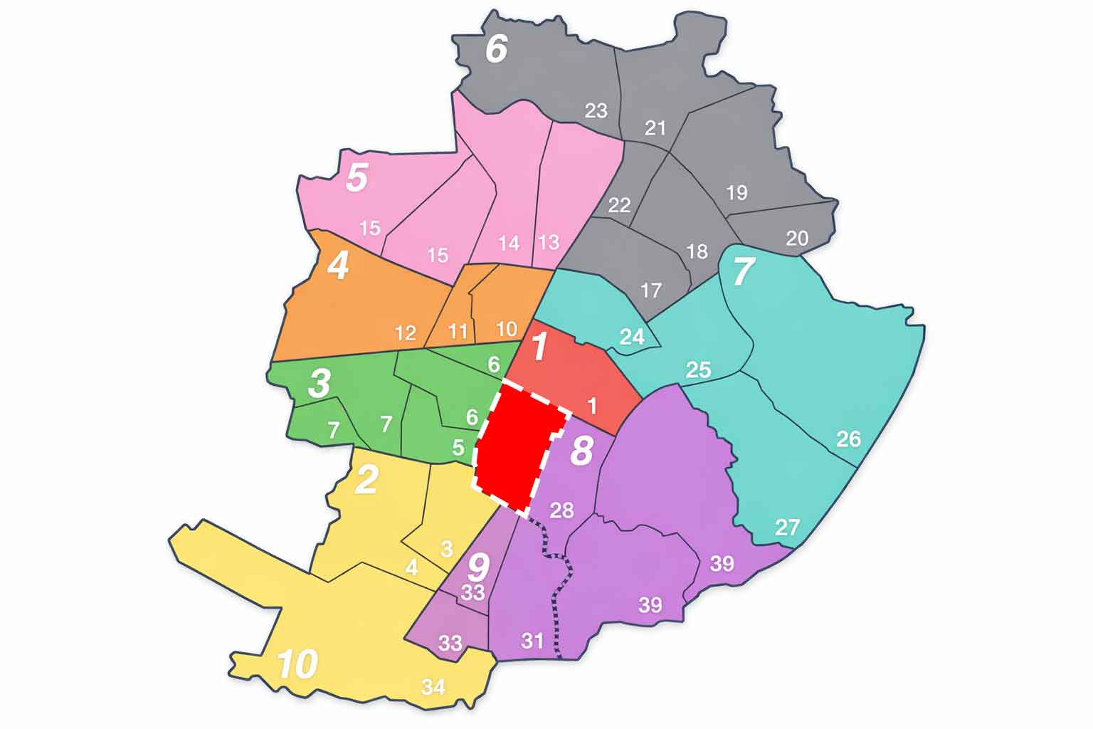 Турин районы города Crocetta