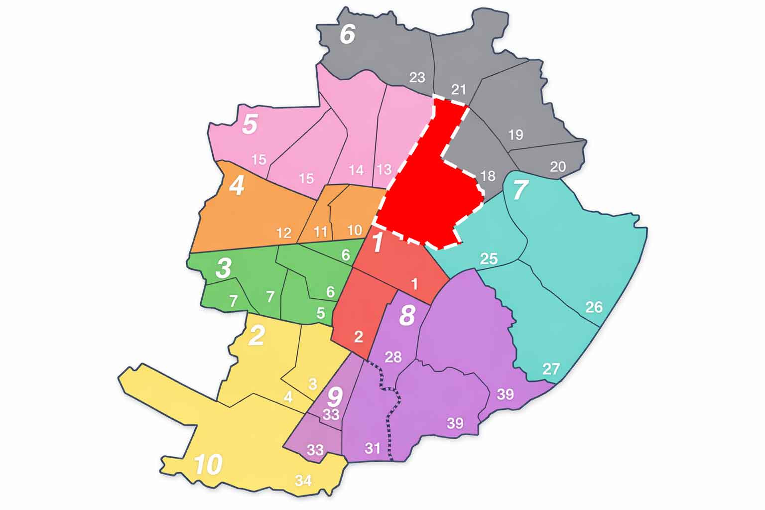 Турин районы города Aurora / Barriera di Milano / Rebaudengo