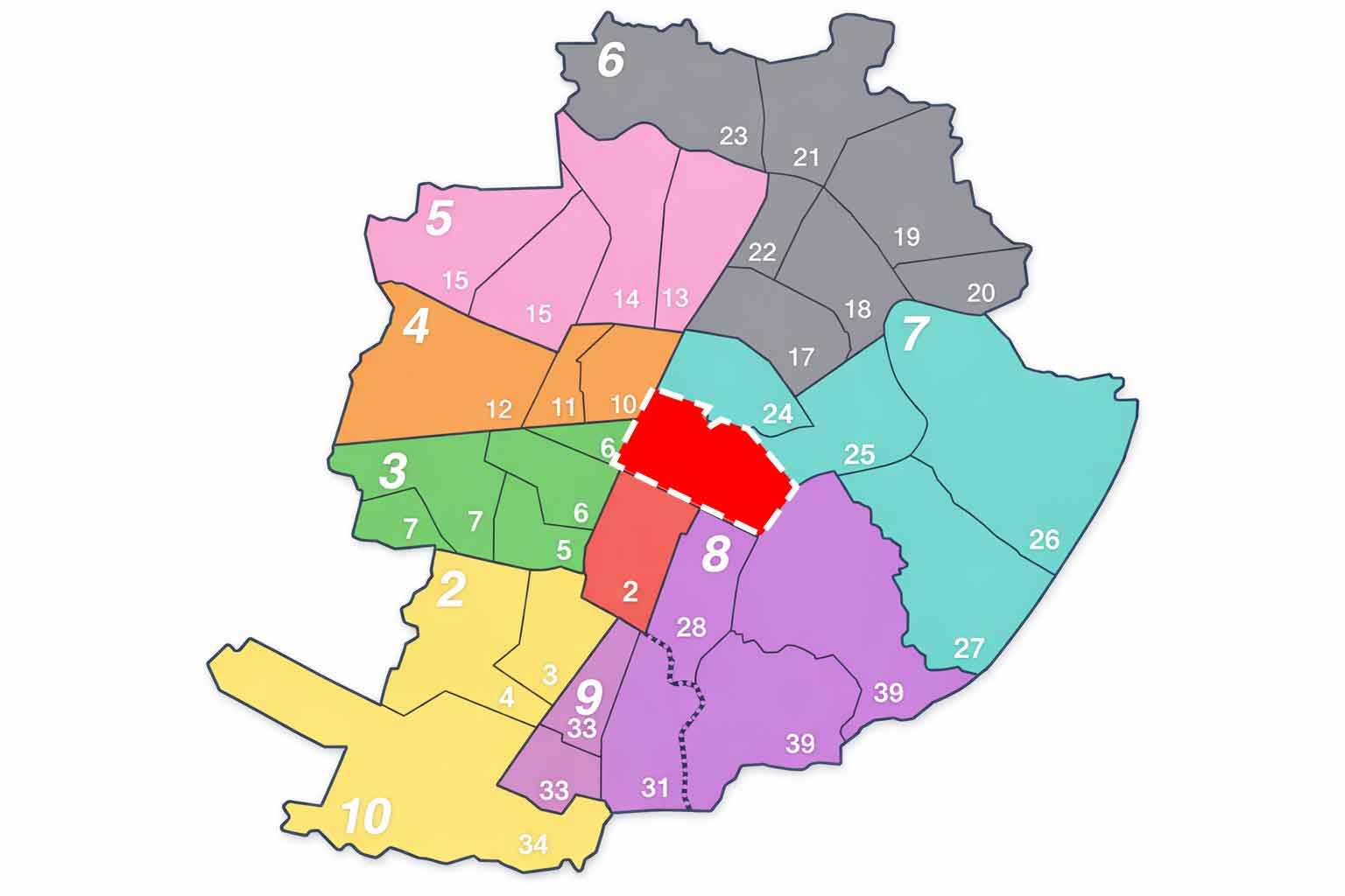 Турин районы города центр