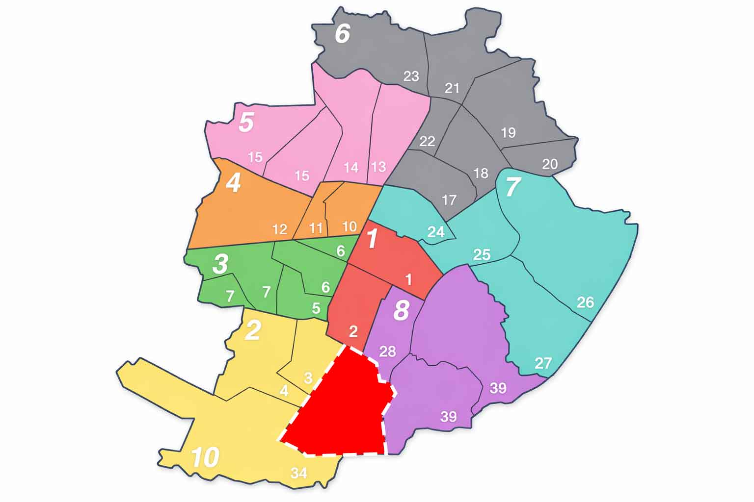 Турин районы города Lingotto / Nizza Millefonti