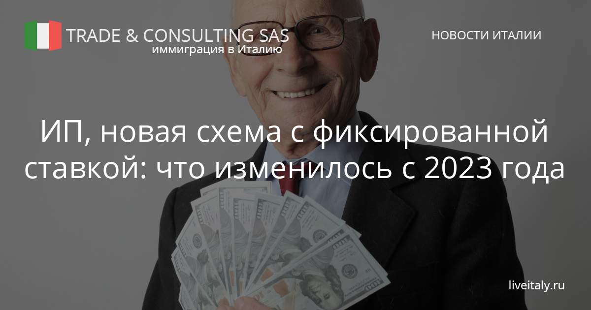 ИП, новая схема с фиксированной ставкой: что изменилось с 2023 года | Trade & Consulting sas